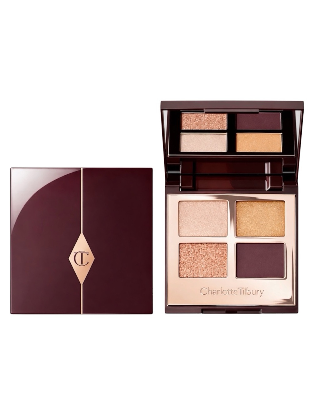 CHARLOTTE TILBURY LUXURY EYESHADOW PALETTE IN QUEEN OF GLOW - BNIB